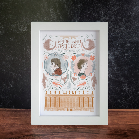 5x7 Pride and Prejudice Art Print