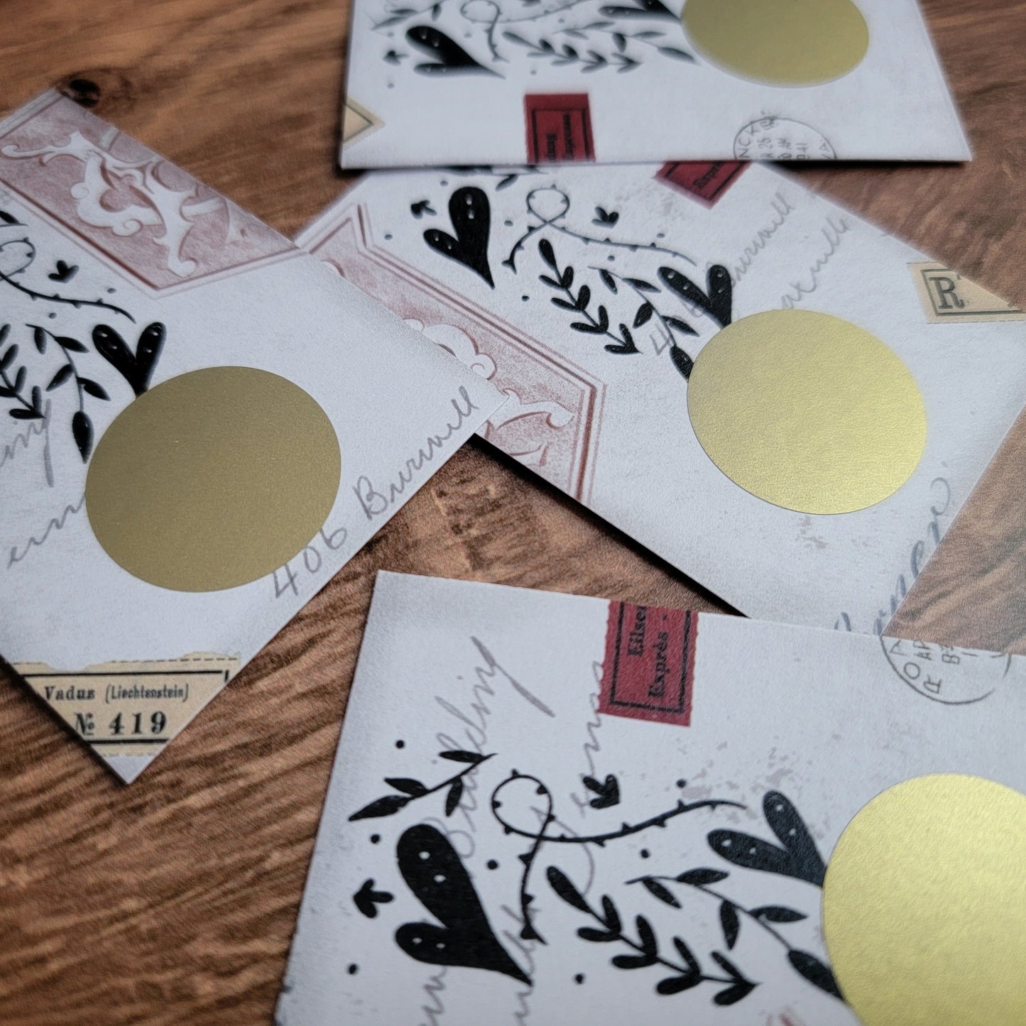 Mini Scratch-Off Fortunes Set of 4