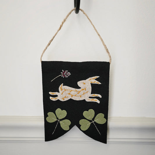 Southern Gothic Banner Kit: Rabbit in Clover