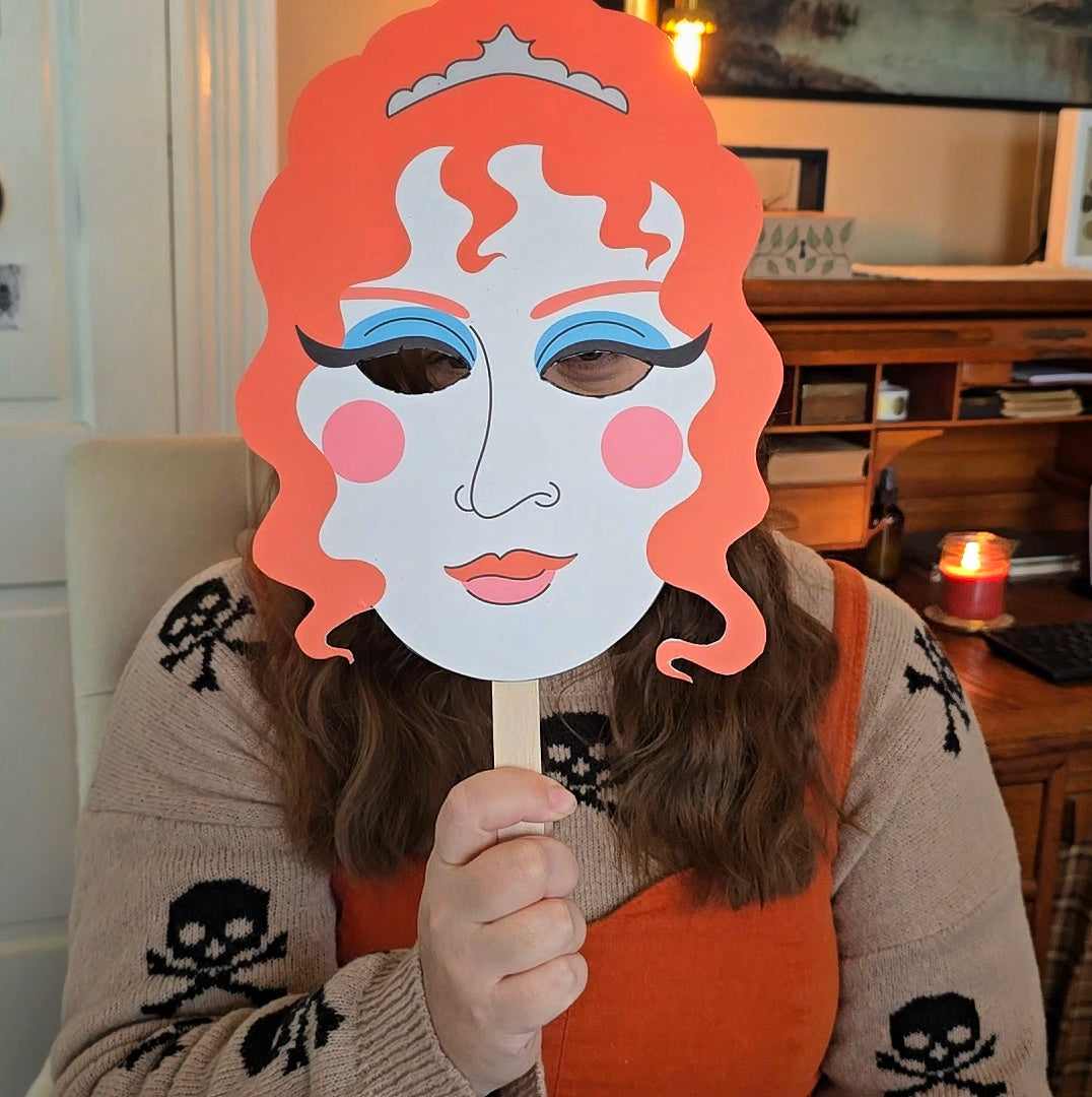 Halloween Masks 2024 Digital Download Template