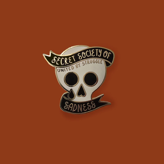 Sadness Hard Enamel Pin