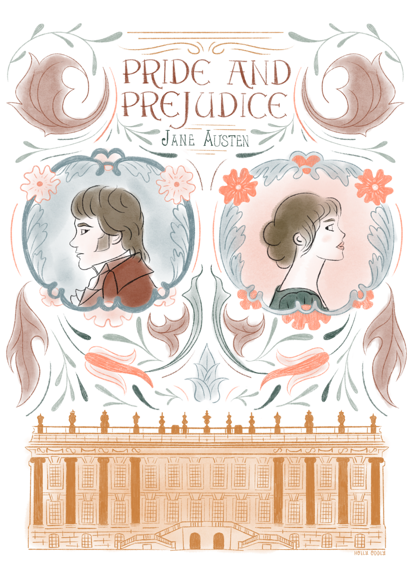 5x7 Pride and Prejudice Art Print