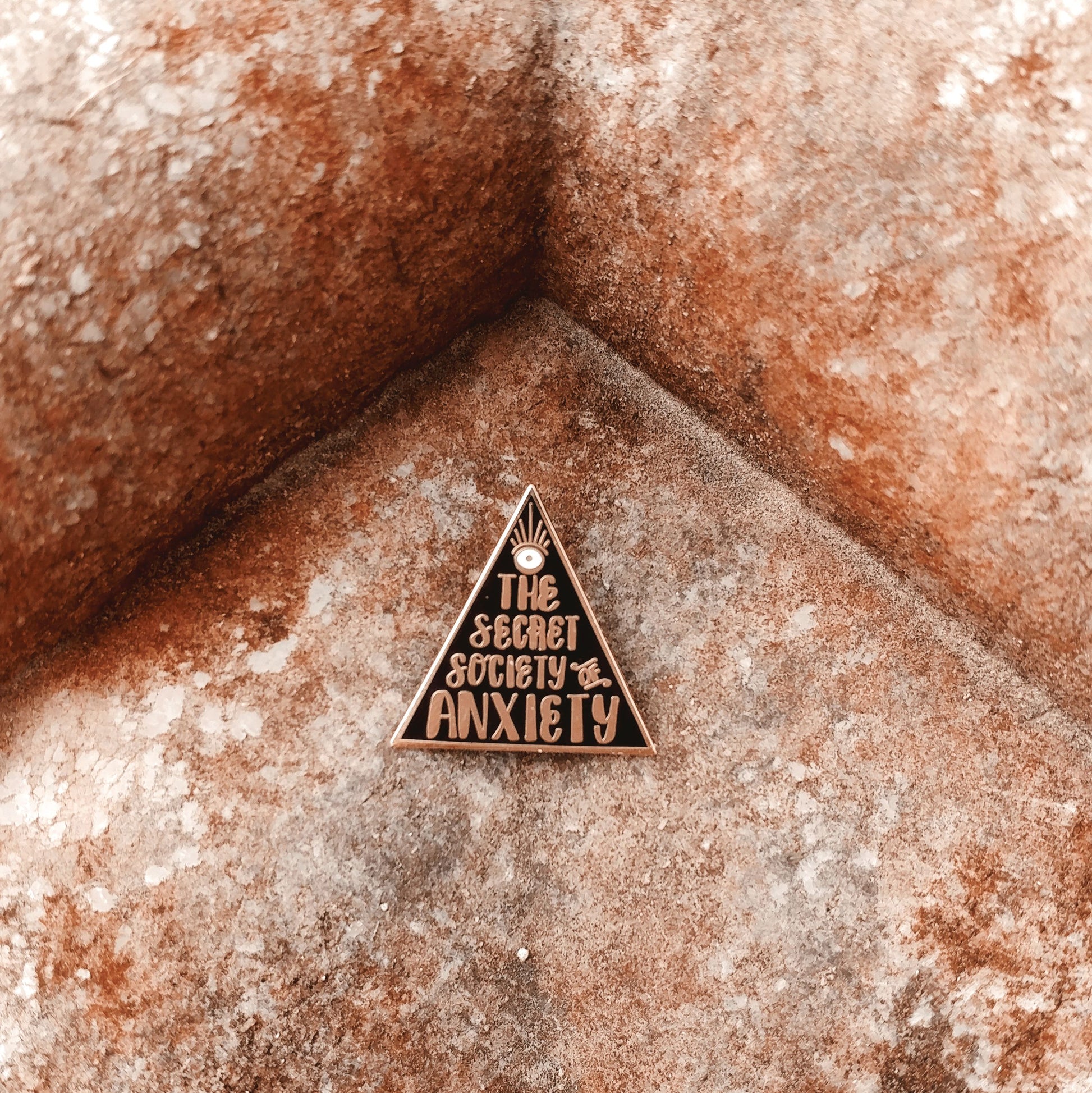 The Secret Society of Anxiety Hard Enamel Pin image 4