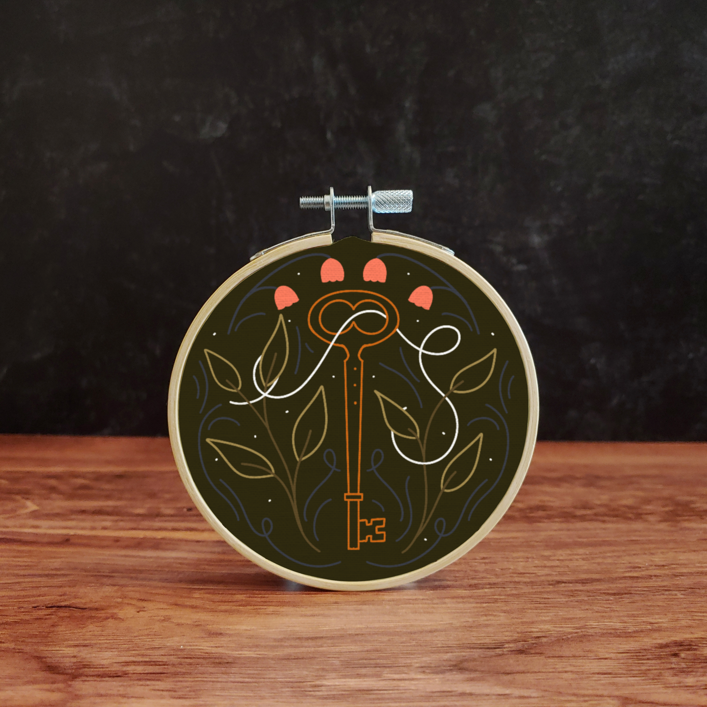 Key Embroidery Kit